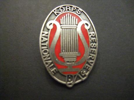 Korps Nationale Reserve (Natres) Koninklijke Landmacht onderdeel van het Commando Landstrijdkrachten (CLAS)
